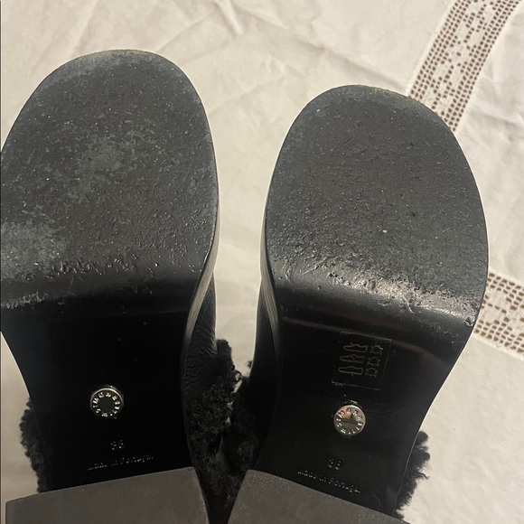 Simon Miller x Free People Low Raid Shearling Boots - Picture 3 of 6